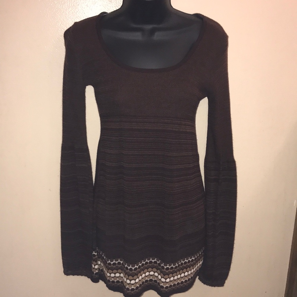 Xhilaration brown cotton dress